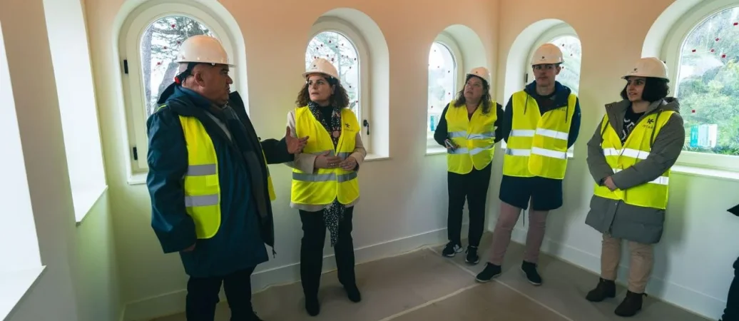 Las obras de rehabilitación de la Finca Os Loureiros avanzan hacia el futuro Pazo da Cultura de Abegondo Las obras de rehabilitación de la Finca Os Loureiros avanzan hacia el futuro Pazo da Cultura de Abegondo